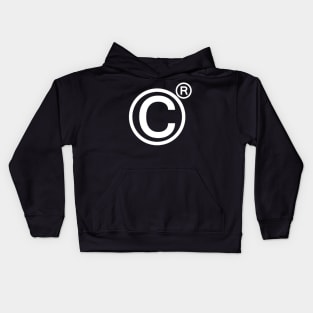 Copyright All Rights Reserved Kids Hoodie